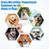20 Pcs Soft Microfiber Fingerbrush for Dogs, Pet Dental Finger Brush for Dog Cat Teeth Cleaning