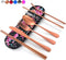 Travel Utensils - Reusable Silverware Set To Go, Portable Cutlery Set with Waterproof Carrying Case for Lunch Boxes,