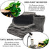 Tfwadmx Turtles Basking Platform Reptile Habitat Hiding Cave Amphibians Climbing Ramp Decorations Resin Fish Tank Aquarium Ornament for Frogs Newts Snakes Chameleons Lizard