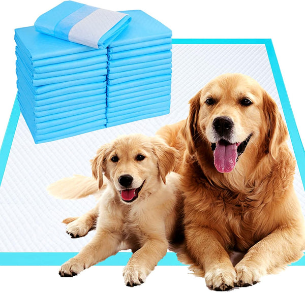 ZJYXJK Dog Pee Pads Extra Large,32"X36"Pee Pads for Dogs,60 Count Puppy Pads,Training Pads