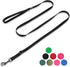 Hyhug Pets Premium Adjustable Leash - 6 Feet for Small Dogs with Soft Neoprene Handle, Obsidian Black