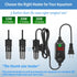 Super Mini 10W Aquarium Heater for Betta, Adjustable Submersible Fish Heater with Digital Display for 1-2 Gallon