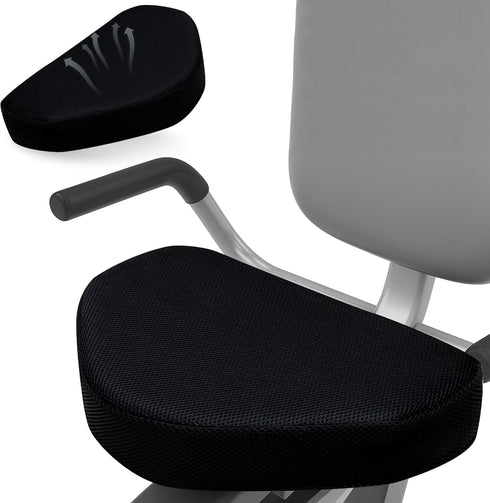VGLCBBSTS Exercise Bike Seat Cushion, Stationary Bike Seat Cushion Pad, High Density Foam,