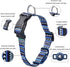 AirTag Dog Collar, Polyester Pet Cat Puppy Collar with Silicone Holder for Small, Medium, Large, and Extra Large Dogs,