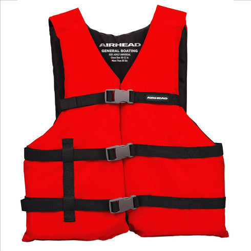 Airhead General All Purpose Life Jacket, US Coast Guard Approved Type III