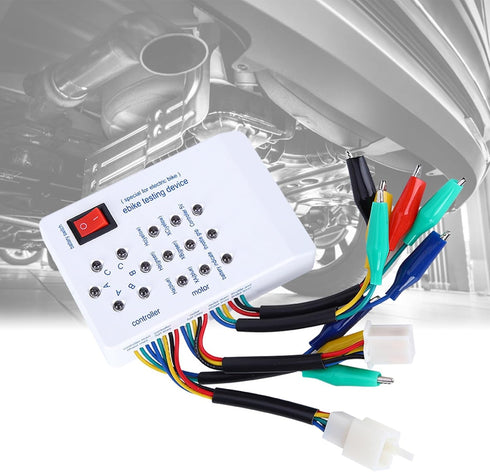 HaloVerde E Bike Motor Diagnostic Tool Portable Brushless Motor and Controller Tester for Electric Scooter and Electric