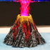 Uniclife Aquarium Volcano Ornament Kit with Air Stone Bubbler for Fish Tank Decorations