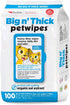 Petkin Big N' Thick Petwipes, 100 ct