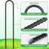 Gtongoko 16 Pack Trampolines Wind Stakes, 16 Inch Heavy Duty U Shaped Rebar Ground Anchors