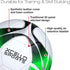 Soccer Ball (Black/Green/Silver, White/Green/Silver) with Pump, Size 3, Pack of 2