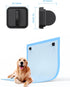 Dog Pee Pad Holder for Potty Training with Magnetic Wall Holder for Leg-Lifting Dogs, Strong Magnets, Black