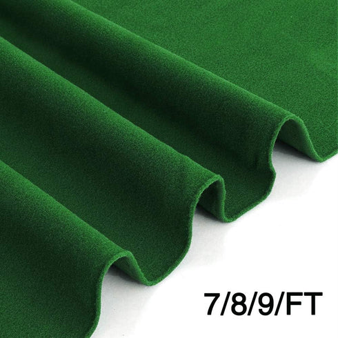 6 7/8/9 3 Boshen Billiard Cloth Pool Table Felt Cloth with Cloth Strips for Foot Table Fast Pre-Cut Rails, Fabrics