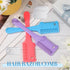 3 Pcs Pet Dog Cat Razor Comb with 50 Pcs Replacement Razors, Double Sided Hair Trimmer Tool (Pink, Blue, Purple)