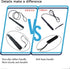 ASOCEA Dog Extendable Teaser Wand, Pet Flirt Stick Pole for Small Medium Large Dogs, Interactive Training Toy