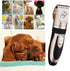 Professional Pet Dog Grooming Clippers, Rechargeable Cordless Hair Clippers with Comb, Low Noise for Dogs and Cats
