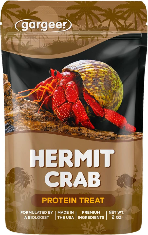 Gargeer Hermit Crab Protein Treat. Non-GMO Premium Ingredients, to Meet All Protein