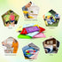 280 Count 9.5x12 Inches Hosuly Disposable Compressed Towels Tablets Bulk Soft Colorful Face Compressed Towels Compact