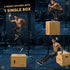 Yes4All 3-in-1 Wooden Plyo Box, 450 lbs Jump Box for Home Gym and Outdoor Workouts