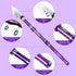 Telescopic Fishing Rod Kit - Carbon Fiber Fishing Pole and Reel Combos with Travel Bag