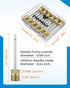 12 Pack ETENWOLF Brass Ball Pump Needles, No Break Heavy Duty Air Pump Needles for Balls with Storage Case, Compatible