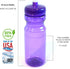Rolling Sands 24 Ounce BPA-Free Plastic Water Bottles, Set of 10, Made in USA