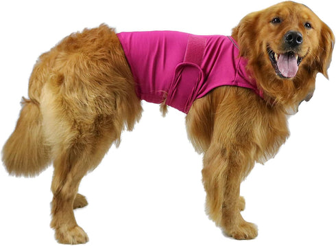 Comfort Dog Anxiety Relief Coat, Calming Vest Wrap for Thunderstorm, Travel, 4th of July Fireworks, Vet Visits,