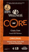 Wellness CORE Grain-Free High-Protein Dry Dog Food, Natural Ingredients, Made in USA, All Breeds, 4-Pound Bag