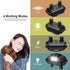 Dog Shock Collar with Remote, Waterproof Rechargeable, 1640ft Range with LED Light, Beep, Vibration, Shock for