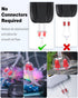 Pawfly 2 Pack Aquarium Check Valves Plastic 2-Way Non-Return Valves for Fish Tank Air Pump Protectors 3/16 Inch Tubing