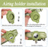 Heavy Duty Reflective AirTag Dog Collar, Padded Adjustable Pet Collar for Small Medium Large Dogs, Green, M