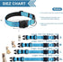 Airtag Dog Collar, Waterproof Air Tag Holder, Reflective Comfortable Padded Adjustable Collar for Heavy Duty Dogs, Blue