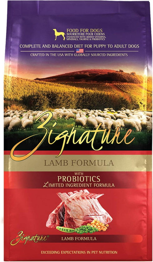 Zignature Lamb Limited Ingredient Formula Dry Dog Food, 12.5 lb