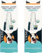 RADIUS USDA Organic Dental Solutions Adult Kit 2 Units | Includes 1 Dog Toothbrush & 1 0.8oz Non Toxic Toothpaste
