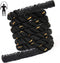 Heavy Jump Ropes for Fitness - 2LB/3LB/5LB Weighted Adult Skipping Rope for Total Body Workouts and Power Training.