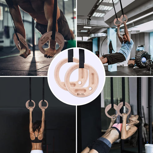 Two Stones Portable Hangboard Rock Climbing as Pull Up Ring for Rock Climbers Trainning Indoor or Outdoor Fingerboard
