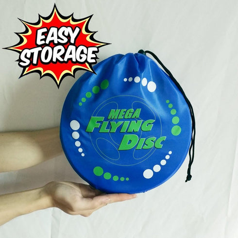 Giant Flying Disc, Soft & Foldable, Floats in Air - Outdoor Play & Family Fun for Kids