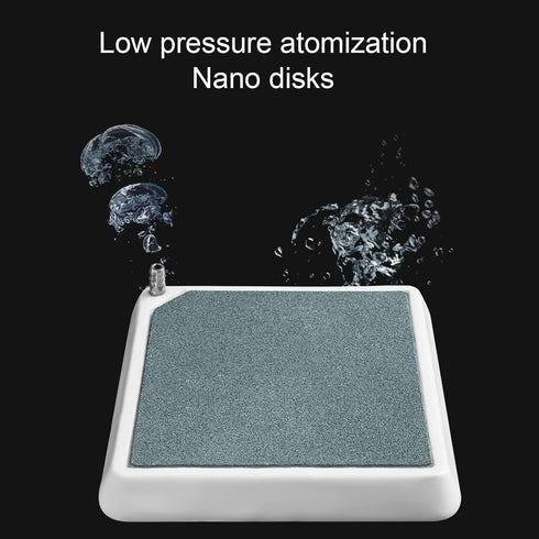 Pssopp Aquarium Air Stone, Fine Bubbles Fish Air Stones, Mini Diffuser Plate, 11.5cm/4.5in