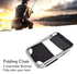 Fdit Mini Folding Chair, Portable Folding Camping Chair Folding Lawn Chair Breathable Fabric Small Backrest Fishing