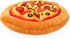 Bow Wow Pet Pizza Dog Toy, Squeaky Plush One Piece Teeth Teasing Toy