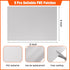 Gejoy 9 6 1 1 1 5 3g Set Inflatable Boat Repair Kit Include PVC Patch, TPU Repair Patch, Maintenance Barrel, Valve