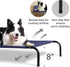 Bedsure Elevated Cooling Cots Bed for Large Dogs, Portable Indoor & Outdoor Hammock with Skid-Resistant Feet, 49 inches