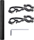 Yizhet Aluminum Alloy Bicycle Handlebar Extensions, 30cm Extender for Phone Mount Holder, Speedometer, GPS