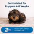 2nd 14 oz, Pack 2 4-8 PetAg Esbilac Step Puppy Weaning Food - of - Powdered Puppy Weaning Formula with DHA, Natural