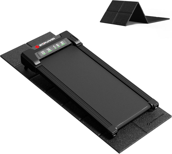 Foldable Treadmill Mat for Carpet Floor - 68"x24" Exercise Equipment Mats for Home Gym Workout
