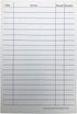 Gray Dog Grooming Client Cards 4X6 (100 Pack, 4 X 6 Inches) Client Information Clip Cards for Pet Groomer, Kennels, and Veterinarians by Groomers Margins