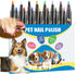 15 Colors Dog Safe Nail Polish Pen - Quick Dry, Pet Nail Polish for Cats/Dogs/Birds/Rabbits, Easy to Apply