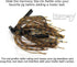 Harmony Fishing Slip-On Low Profile Jig Rattles - 10 Pack