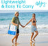 300lbs #WEJOY Folding Beach Chair for Adults, Lightweight Beach Chair with Shoulder Straps, High Back Camping Chairs