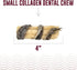 Icelandic+ Beef Collagen Dental Chew Stick Wrapped with Fish 4" Dog Treat
