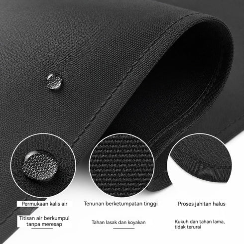 100% 600D Hammock Dog Car Seat Cover for Pets - Waterproof Oxford Heavy Duty Style Scratch Proof Non Slip Back Seat